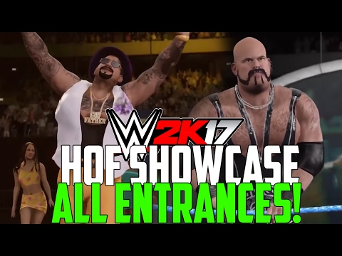 WWE 2K17 Hall of Fame Showcase DLC: All Entrances!
