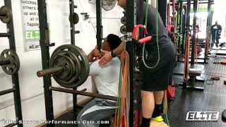 Football Athlete Front Box Squat