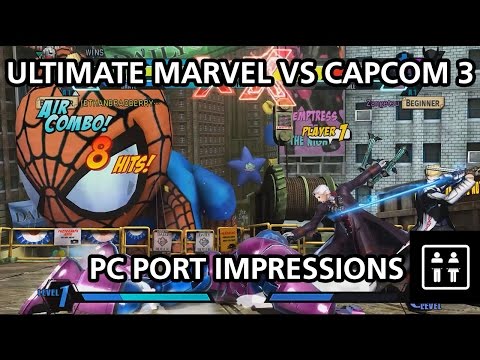 Ultimate Marvel vs Capcom 3 - PC Port Impressions