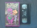 Barney Songs From The Park 2003 VHS