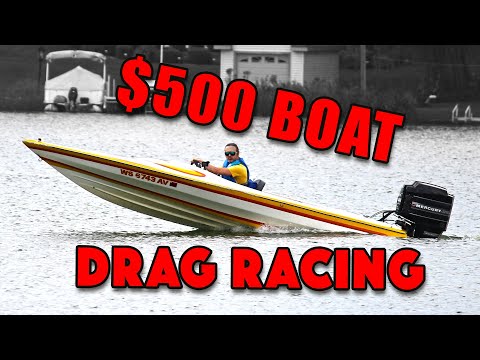 DRAG RACING with a $500 Boat at the UMPBA Finals #MercMondays EP9