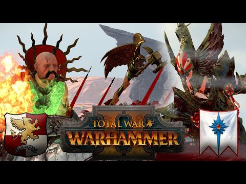 Community Cast | Who has the better rush | High Elves vs The Empire | Total War: Warhammer 2