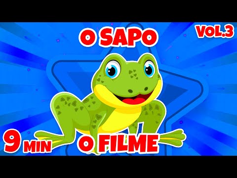 O Sapo Não Lava o Pé, O Filme Vol. 3 - Giramille 9 min | Desenho Animado Musical