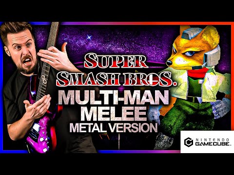 Super Smash Bros Melee - Multi-Man Melee - goes harder🎵 METAL VERSION