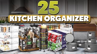 25 Amazon Kitchen Organization & Storage Essentials Worth Buying This Month!