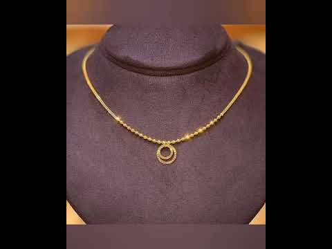 Latest trending simple gold necklace designs part 3 ☺️☺️☺️