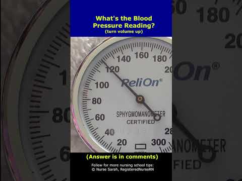 Manual Blood Pressure Check Off: What is this Blood Pressure Reading?