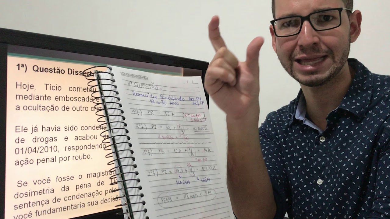 Penal 2 - Exercícios sobre Dosimetria da Pena (Parte II)