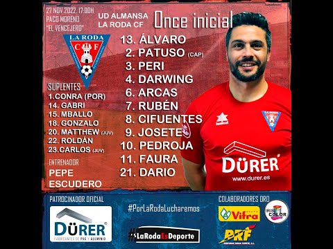 RESUMEN LA RODA 1-0 ALMANSA