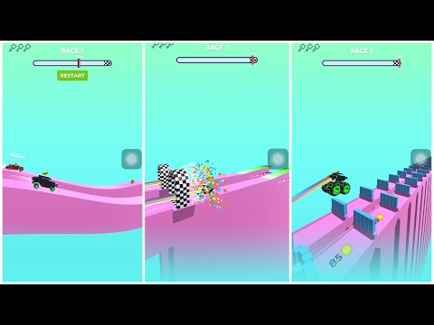 WHEEL SCALE! 3D FUNNY PLAY #40 | RACING GAME ON ANDROID/IOS