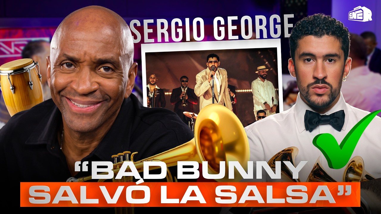 “SALVÓ LA SALSA” SERGIO GEORGE ADMITE QUE BAD BUNNY RESCATÓ EL GÉNERO