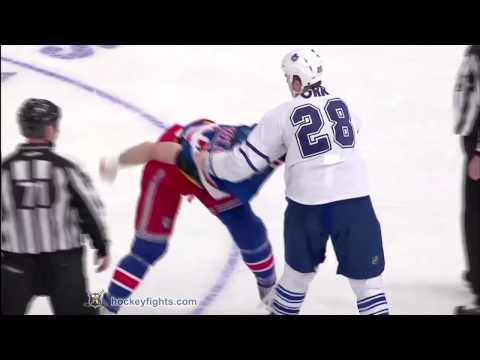Colton Orr vs Jody Shelley Apr 7, 2010