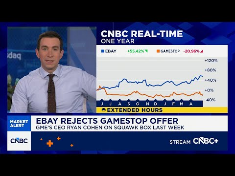 EBay rejects GameStop's $56 billion takeover bid