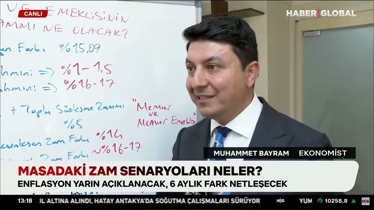Emekli ve Memurun Gözü TÜİK'te! Masadaki Zam Senaryoları Neler?