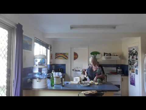 Rainbow's hippy love kitchen| hommus and plated up falafel and pesto