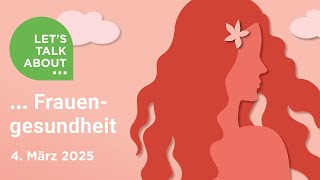 Let’s talk about… Frauengesundheit ♀️ | Gesundheitszentrum für Selbständige