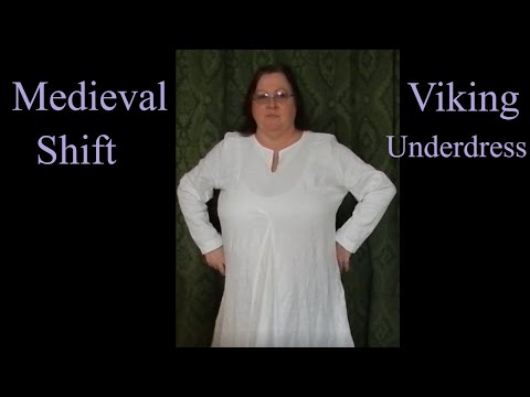 How to Sew and Draft a Plus Size Medieval Shift or Viking Underdress