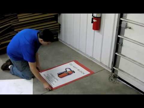 Mighty Line 5s Floor Signs- Mighty Line Industrial Floor Signage