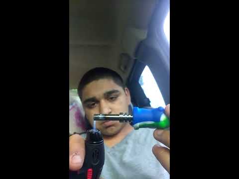 Dabbin with honey straw got it from Amazon