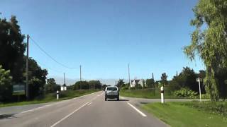 preview picture of video 'Driving On Rue du Lac D34 Between Plurien & Sables-d'Or-les-Pins, Brittany, France 1st June 2012'