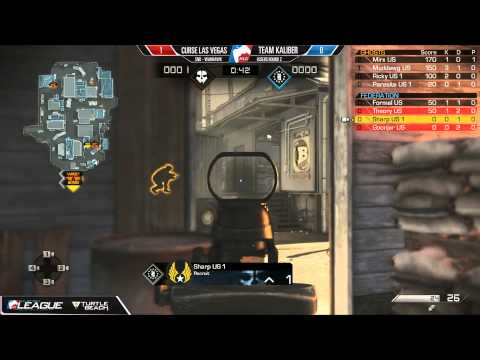 Team Kaliber vs Curse LV - Game 2 - LR1 - PAX East CoD Season 1 Playoffs
