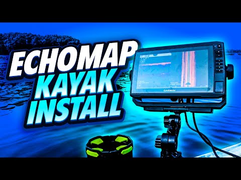Garmin Echomap Fish Finder Kayak Install - Mount - Power - All Sizes