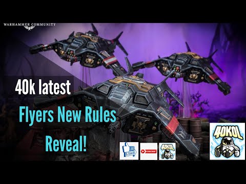 Warhammer 40k News: New Flyers Rules Revealed / 12 June 2020