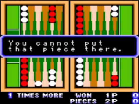 Backgammon Game Boy