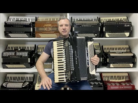 Acordeon Excelsior Model Profissional A2 quarta 49 cm - Jeferson Oliveira