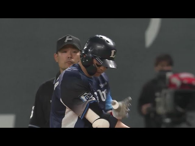【6回表】7者連続安打の猛攻!! ライオンズ・栗山巧のタイムリーで点差を離す!! 2022年3月30日 北海道日本ハムファイターズ 対 埼玉西武ライオンズ