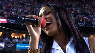 2011 ASG: Jordin Sparks sings the anthem
