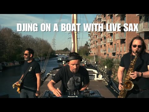 UKG with Live Sax on a boat - Mista Trick Collective