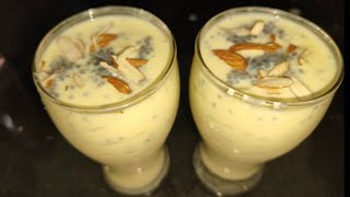 Doodh Badam Sharbat Recipe || How To Make Doodh Badam sharbat Recipe At Home#tastycooking