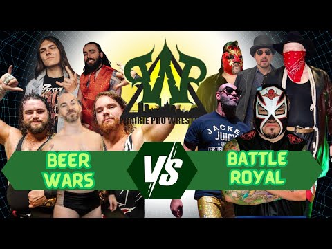 🍺 PPW BEER WARS NIGHT 2 | FULL BATTLE ROYALE | Prairie Pro Wrestling