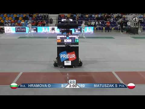 2019 xxx T64 27 F S Individual Orleans FRA WC RED MATUSZAK Sylwia   POL   vs HRAMOVA Olga A    BUL