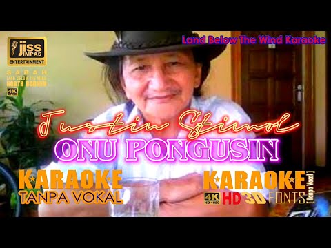 ONU PONGUSIN - Justin Stimol - KARAOKE HD [4K] Tanpa Vocal