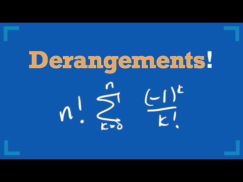 Lecture 11 - DERANGEMENT permutation and combination// Combinatorics Discrete Math