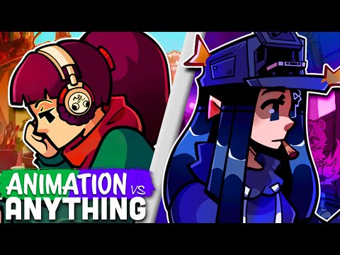 Lofi Girl vs Cassette Girl - Rap Battle! (ANIMATION VS ANYTHING: CH. II)