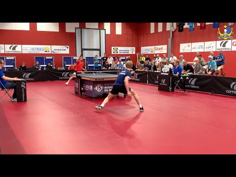 Félix Lebrun vs Florian Bourrassaud | Pro B (2021/2022) Tennis de table 🏓