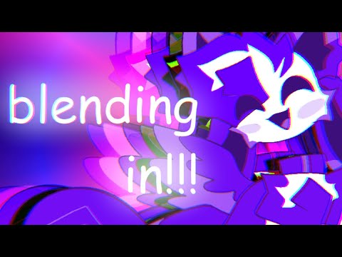 kittydog - blending in [animation mv] 💗💜💙🌈