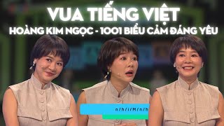 Hoàng Kim Ngọc và 1001 biểu cảm đáng yêu khi thi Vua Tiếng Việt