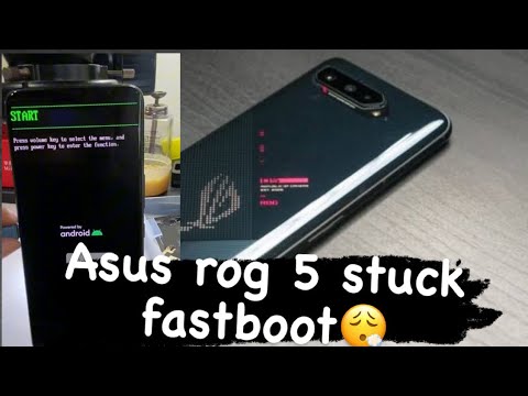 Memperbaiki ASUS ROG 5 stuck fastboot