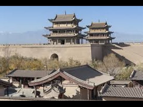 #Chine #désert de #Gobi la forteresse de Jiayuguan