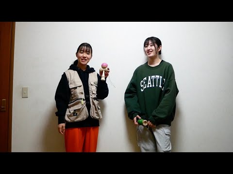 Kendama Game of 1UP Mizuki Otaki vs Rin Shibuya