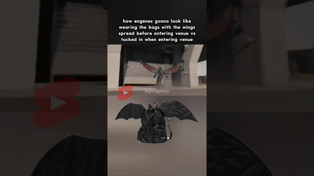 pov engene with the bat wings backpack Blood Saga merch 🦇 #engene #enhypen #kpopmerch #bloodsaga #엔진
