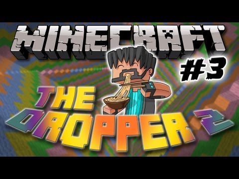 Minecraft: The Dropper 2 w/ Thinknoodles - Part 3 - RAGE!!!!