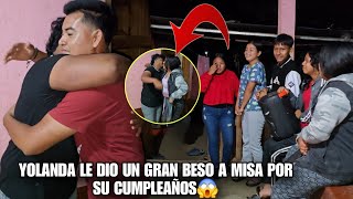 YOLANDA Se Comio A Besos A MISA Por Su Cumpleaños🥵Todos Quedamos Boca Abierta AL Verlos😱