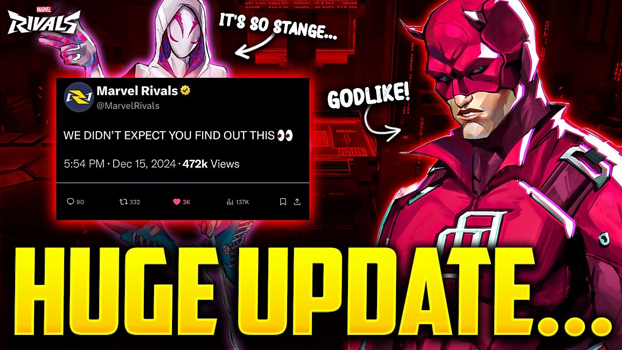 Marvel Rivals Just Got BETTER... (Daredevil, Big News, Hotfix Update, New Heroes & More)