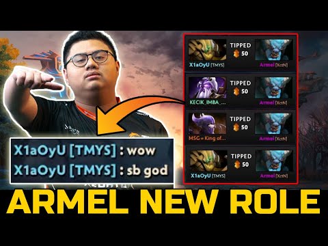 ARMEL PLAYS SUPPORT ROLE - NON STOP TIPPING SPIRITBREAKER DOTA 2