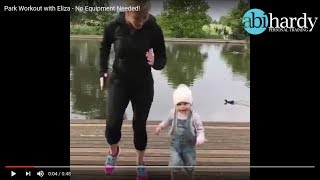 Park Workout with Eliza - No Equipment Needed!